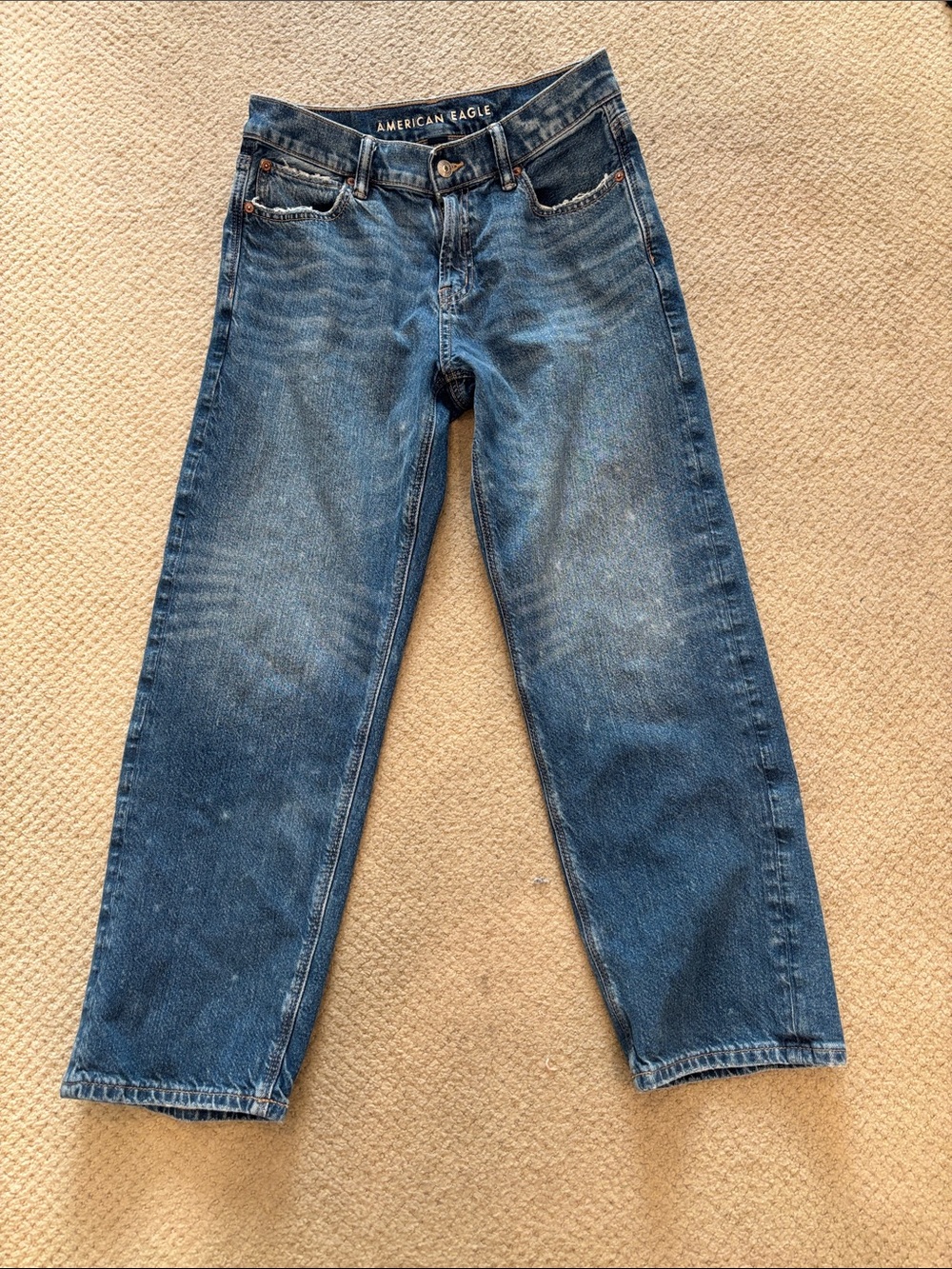 American Eagle Outfitters Women’s Low-rise Short Boyfriend Jeans